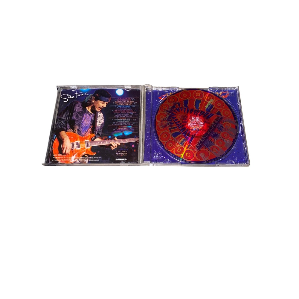 Santana – Supernatural CD (1999) Tested & Working  Scratches on‎ Disc - Picture 2 of 10